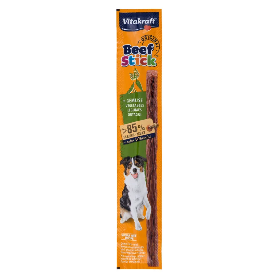 Convenient Vitakraft Beef Stick with Veg Dog Treat 12g Fashionable