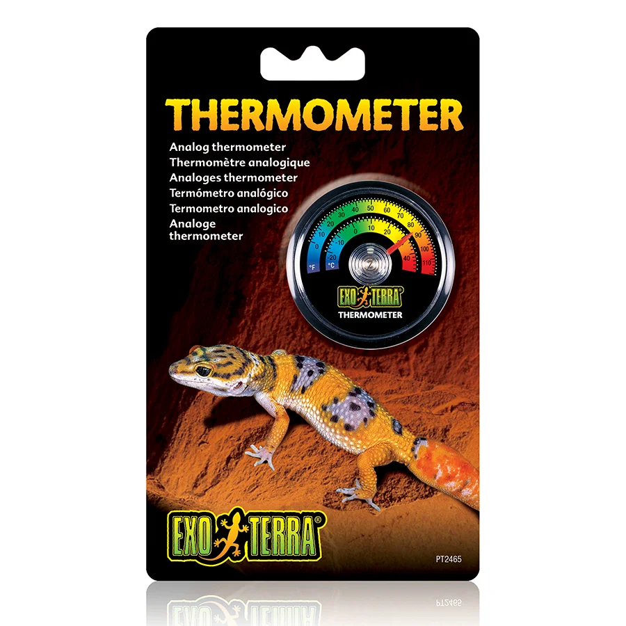 Modern Exo Terra Reptile Analogue Thermometer Original Design