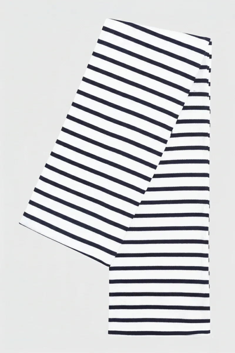 Sophisticated Echarpe rayée Pagaie – coton épais Reliable