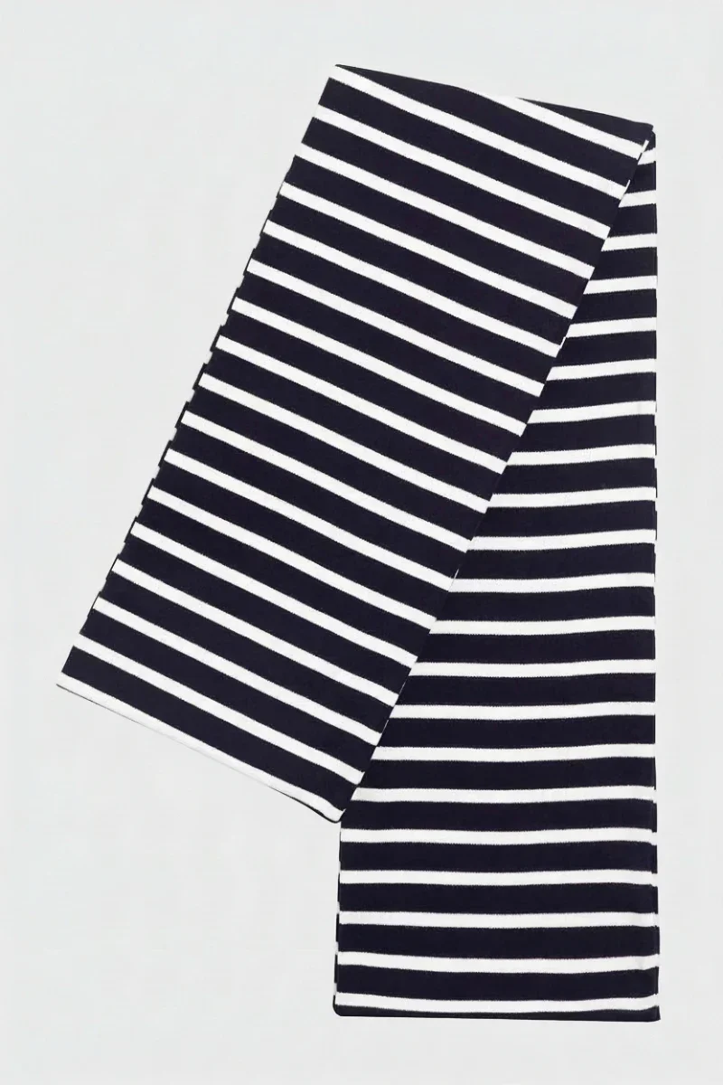 Superior Echarpe rayée Pagaie – coton épais Expertly Made