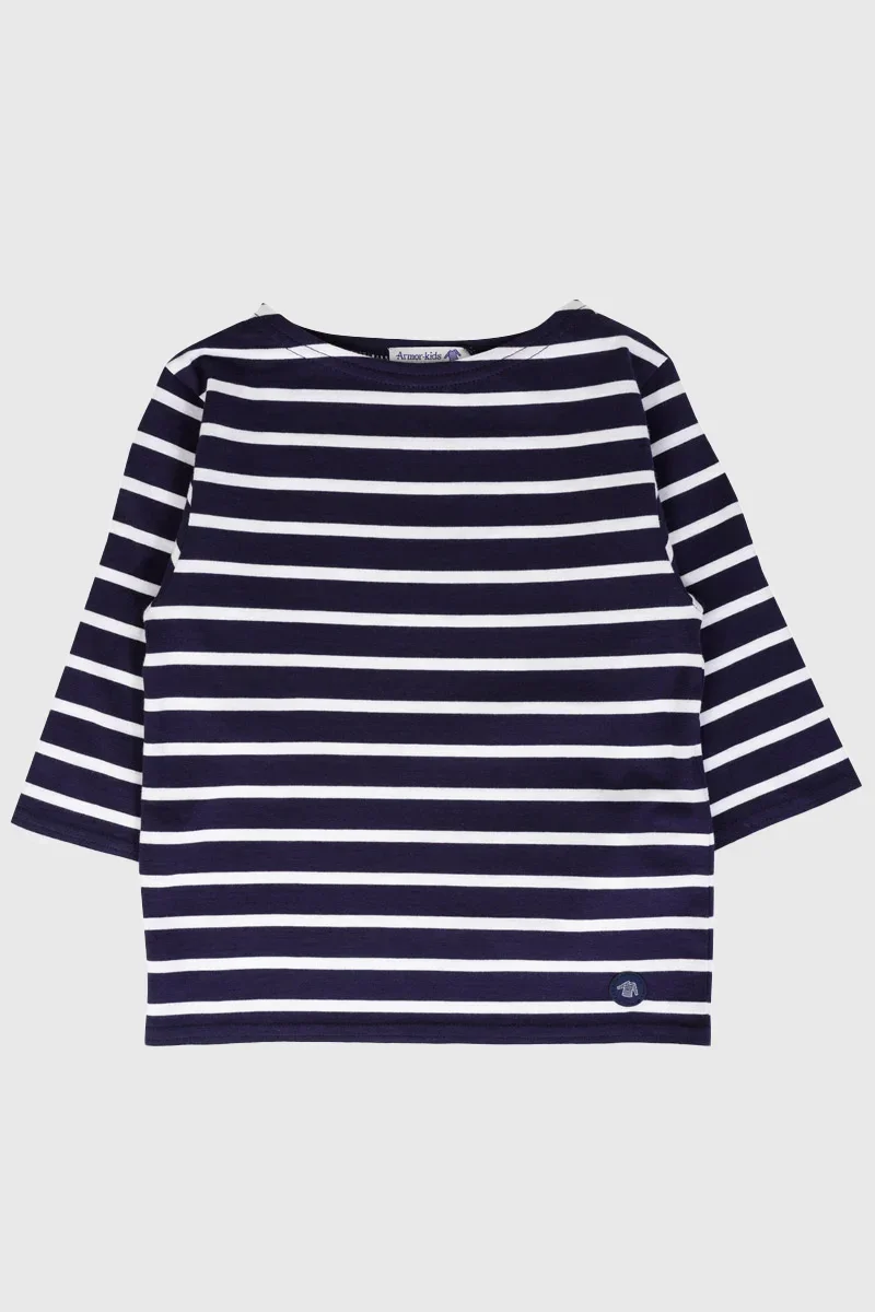 Eco-Friendly Marinière Beg Meil Kids – coton léger Refined