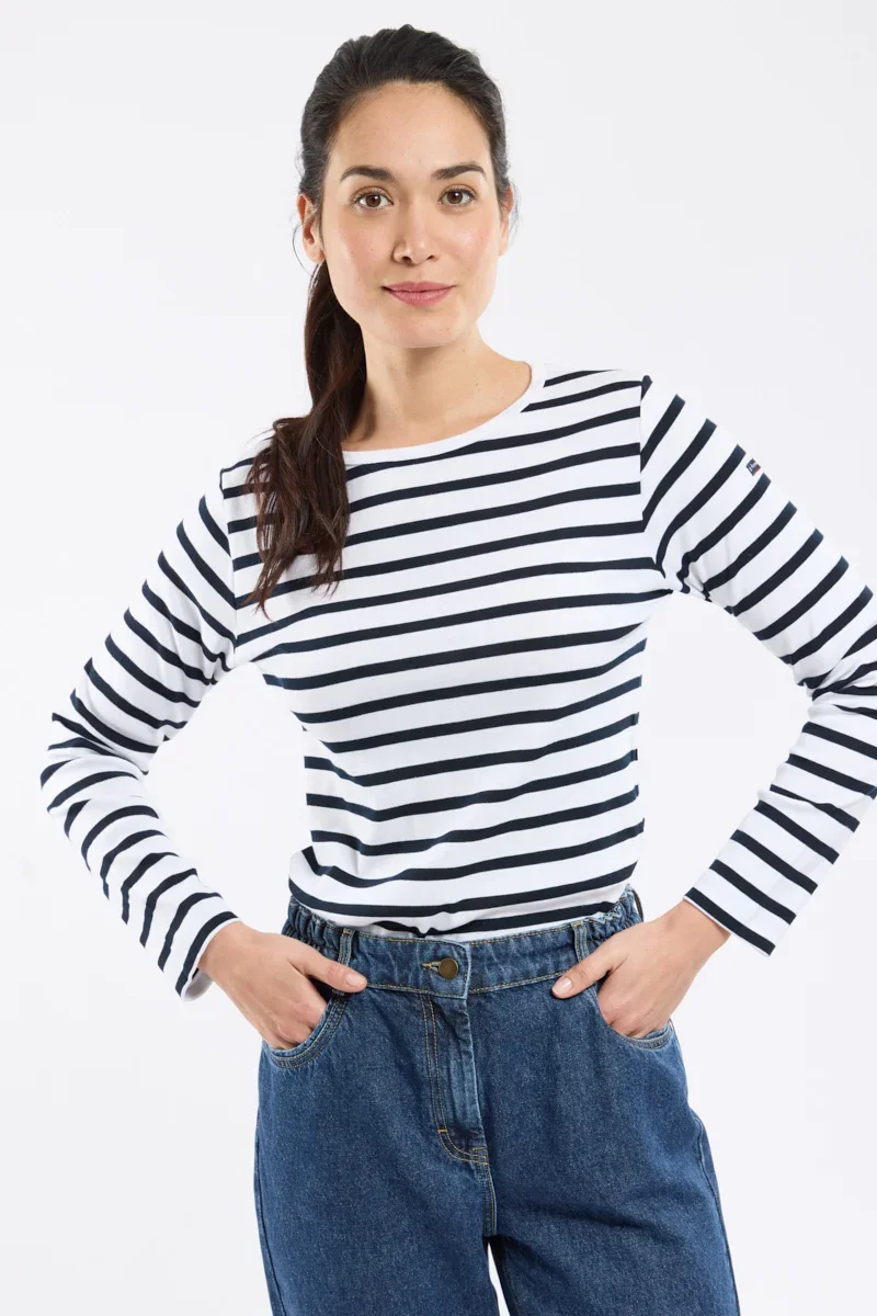 Long-Lasting Marinière Crozon – coton Pure