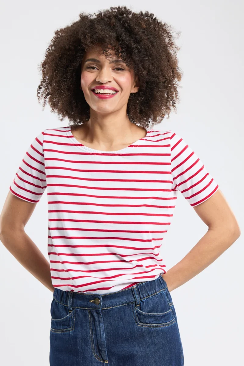 Fine Crafted Marinière – coton léger Premium Material