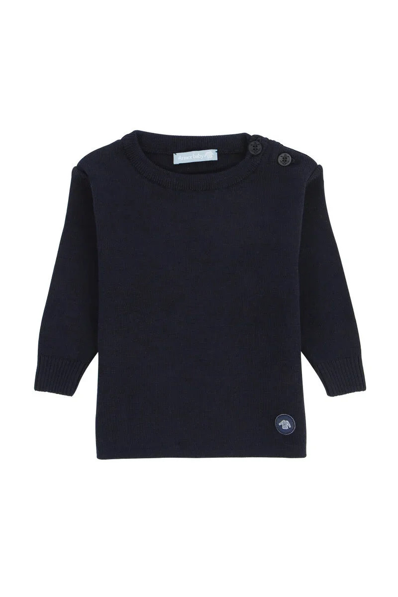 Artisan Pull marin Briac Baby – laine Mérinos Quality