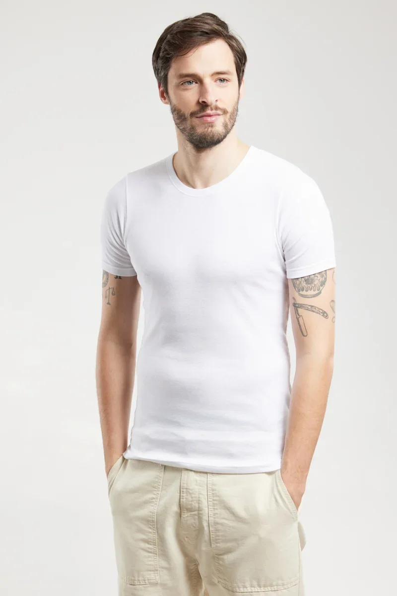 Fine T-shirt uni – coton issu de l agriculture biologique et kapok Solid