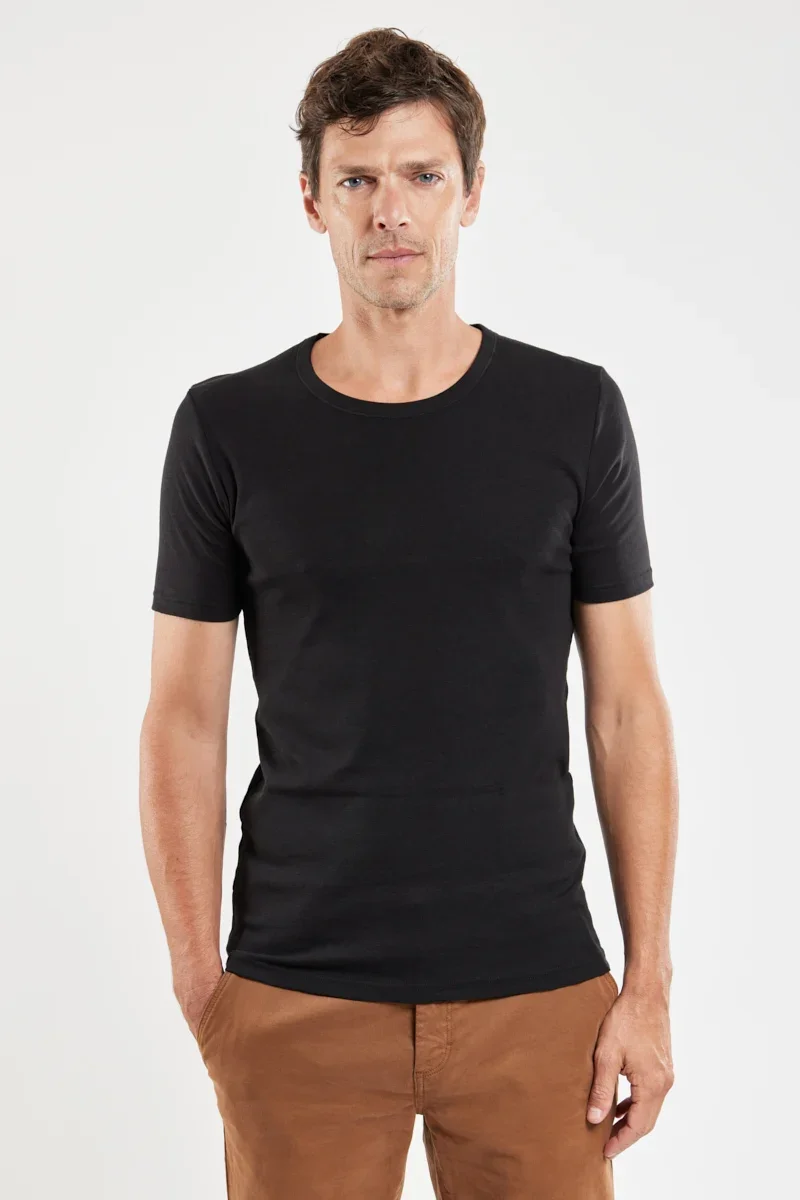 Outstanding T-shirt uni – coton issu de l agriculture biologique et kapok Artisan