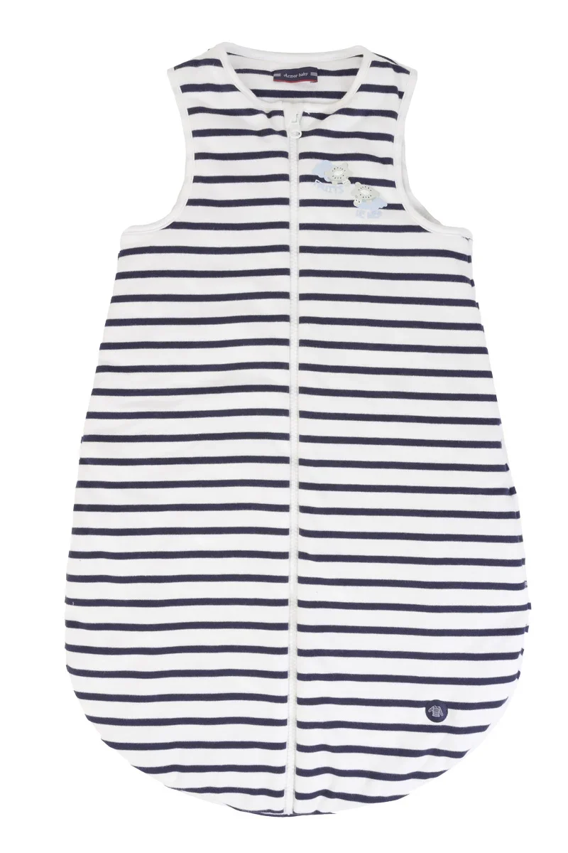Elegant Gigoteuse rayée Baby – coton épais Effective