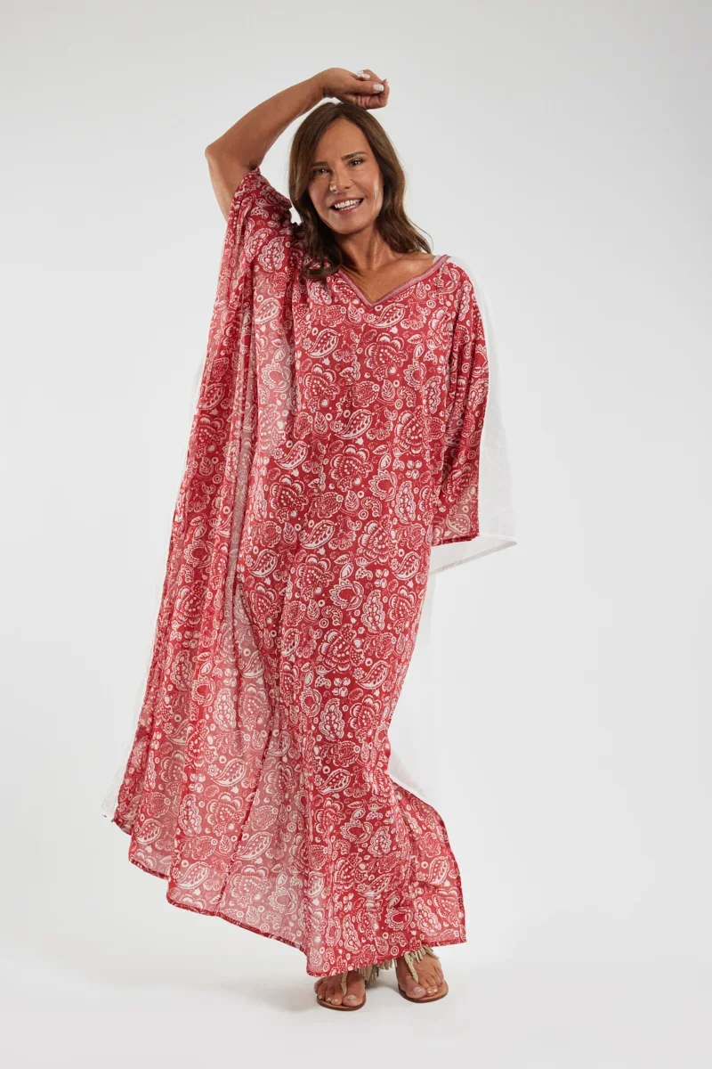 Functional Coeur De Miss – Robe caftan recto-verso Joie Professional
