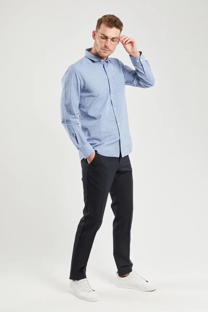Traditional Pantalon de costume – laine et polyester Effective