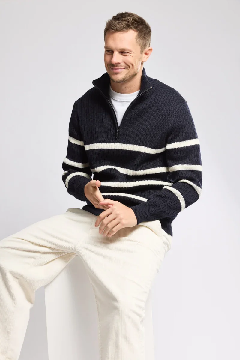 Selected Pull camionneur – laine Flexible