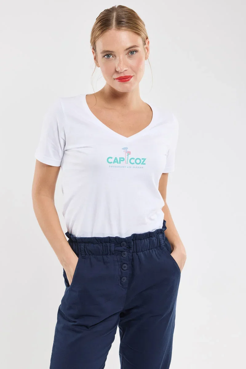 Modern Tee-shirt Cap Coz – coton Stylish