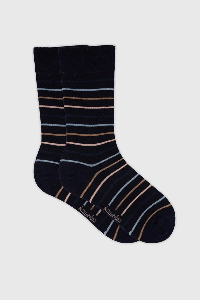 Professional Chaussettes rayées – coton Minimalist
