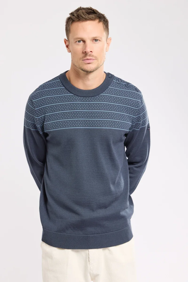 Breathable Jacquard fisherman’s jumper Durable
