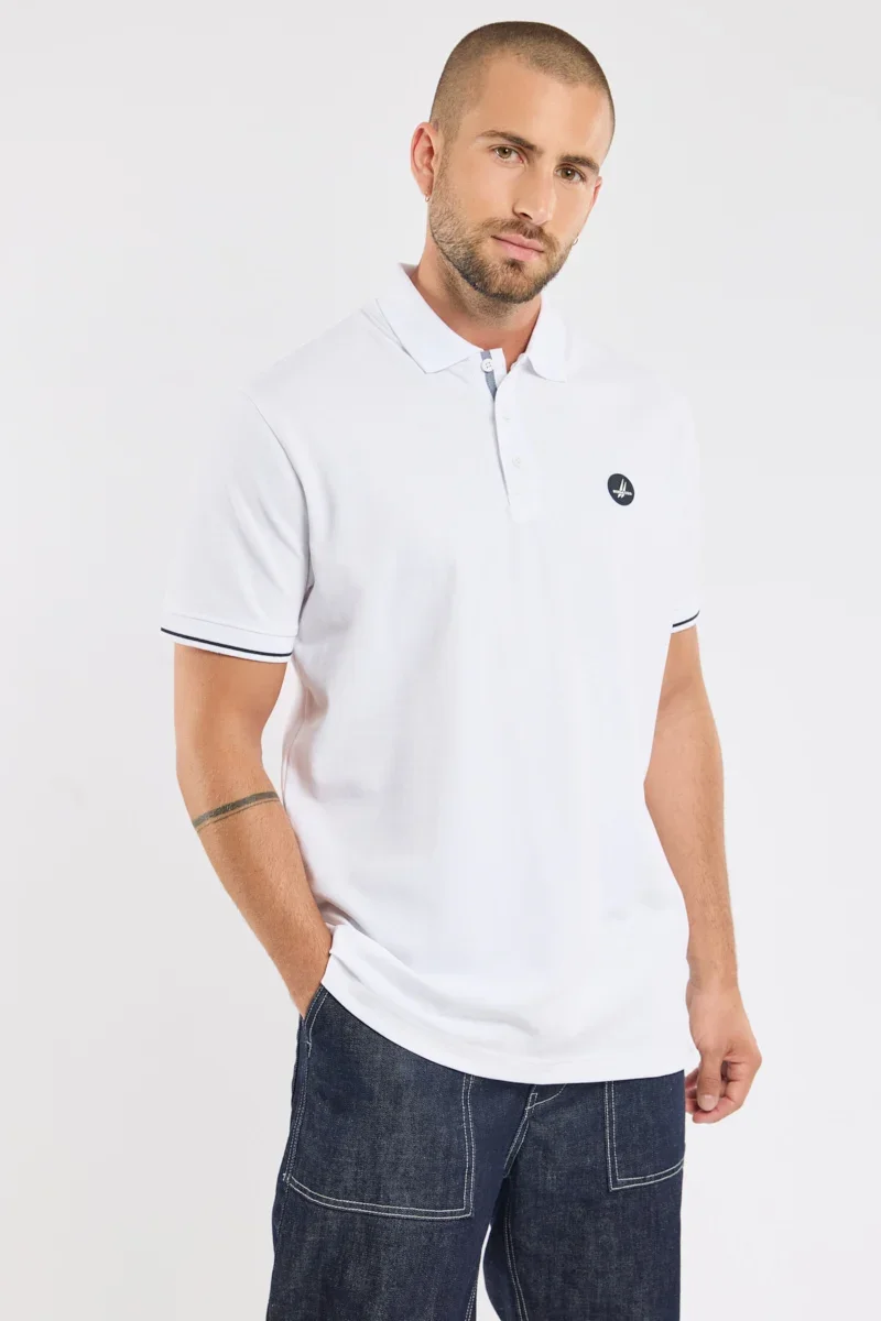 Traditional GOULVEN polo shirt – piqué cotton Breathable