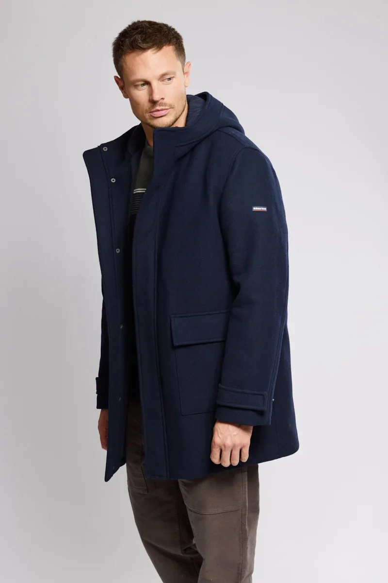 Powerful Hooded Parka – wool Trendy
