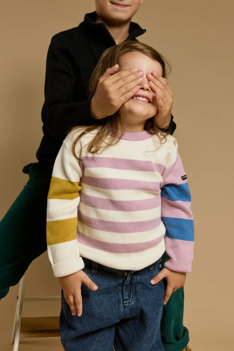 High-Grade Striped fisherman jumper Kids – cotton Selected