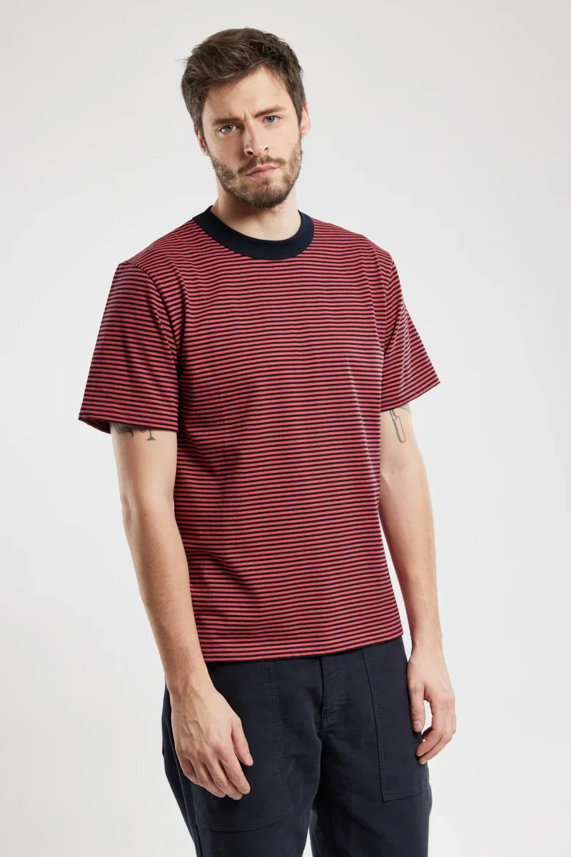 Unique Striped T-shirt – organic cotton Contemporary