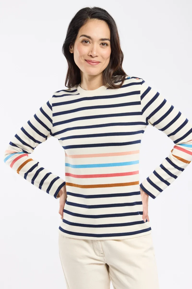 Consistent Deauville Breton striped shirt – rustic cotton Stylish