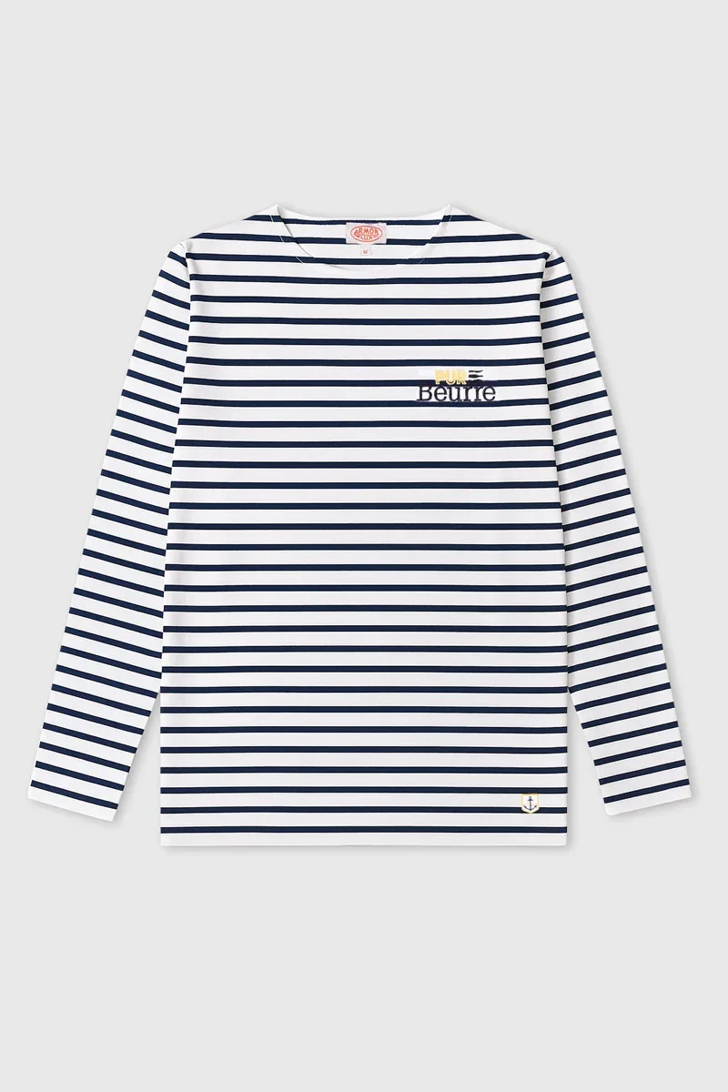 Elegant Pur Beurre striped shirt – thick cotton Fine Crafted