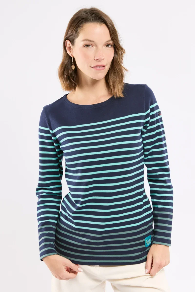 Breathable Two-tone striped shirt – thick cotton Trusted