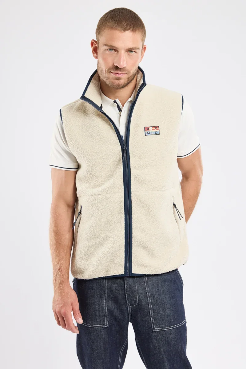 Environmentally Friendly PINSOR sleeveless fleece Premium