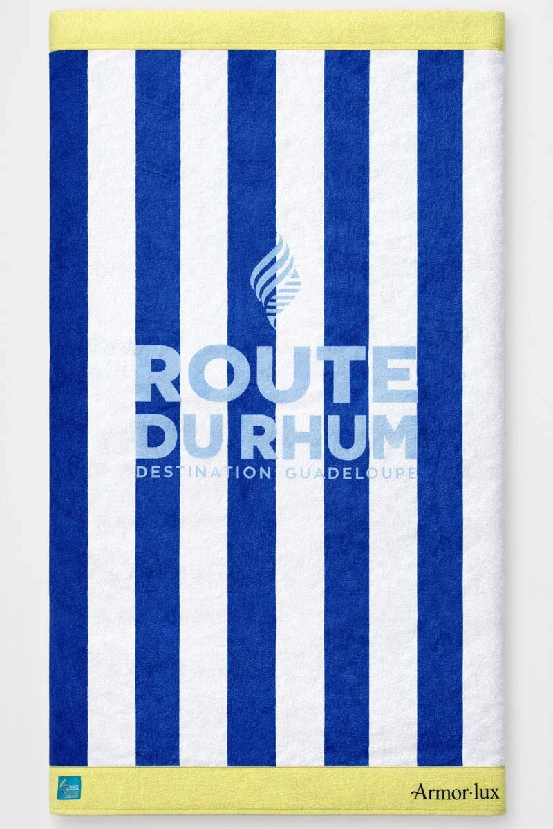 Eco-Friendly Route du Rhum – Destination Guadeloupe beach towel Genuine