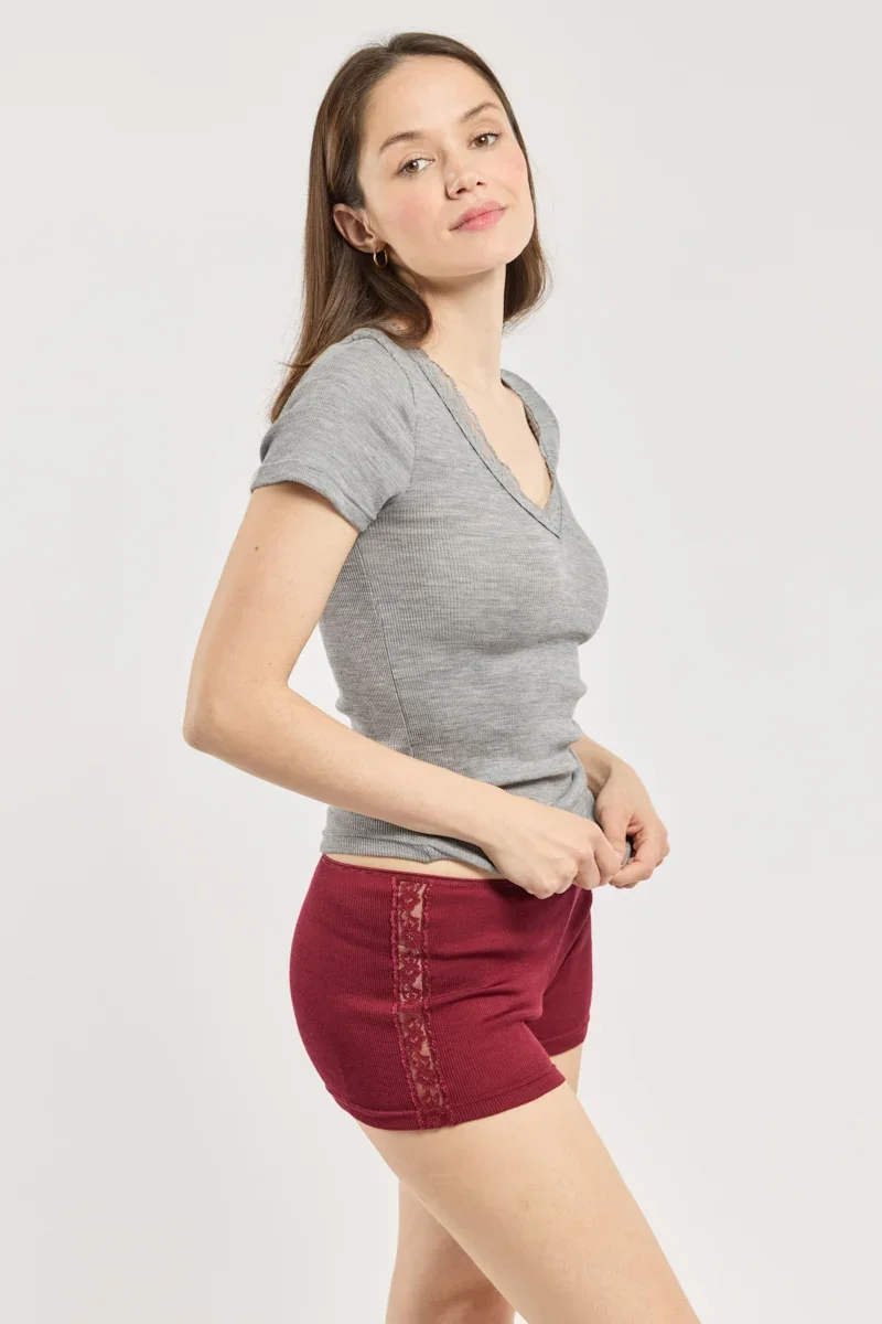 Professional Lace shorty – wool and silk Trusted