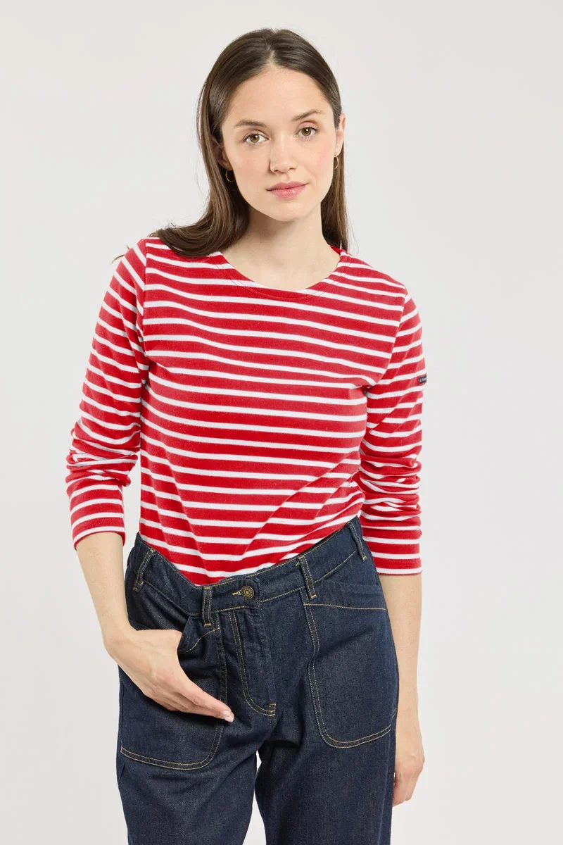 Efficient ‘Lesconil” Breton shirt – thick cotton Luxury