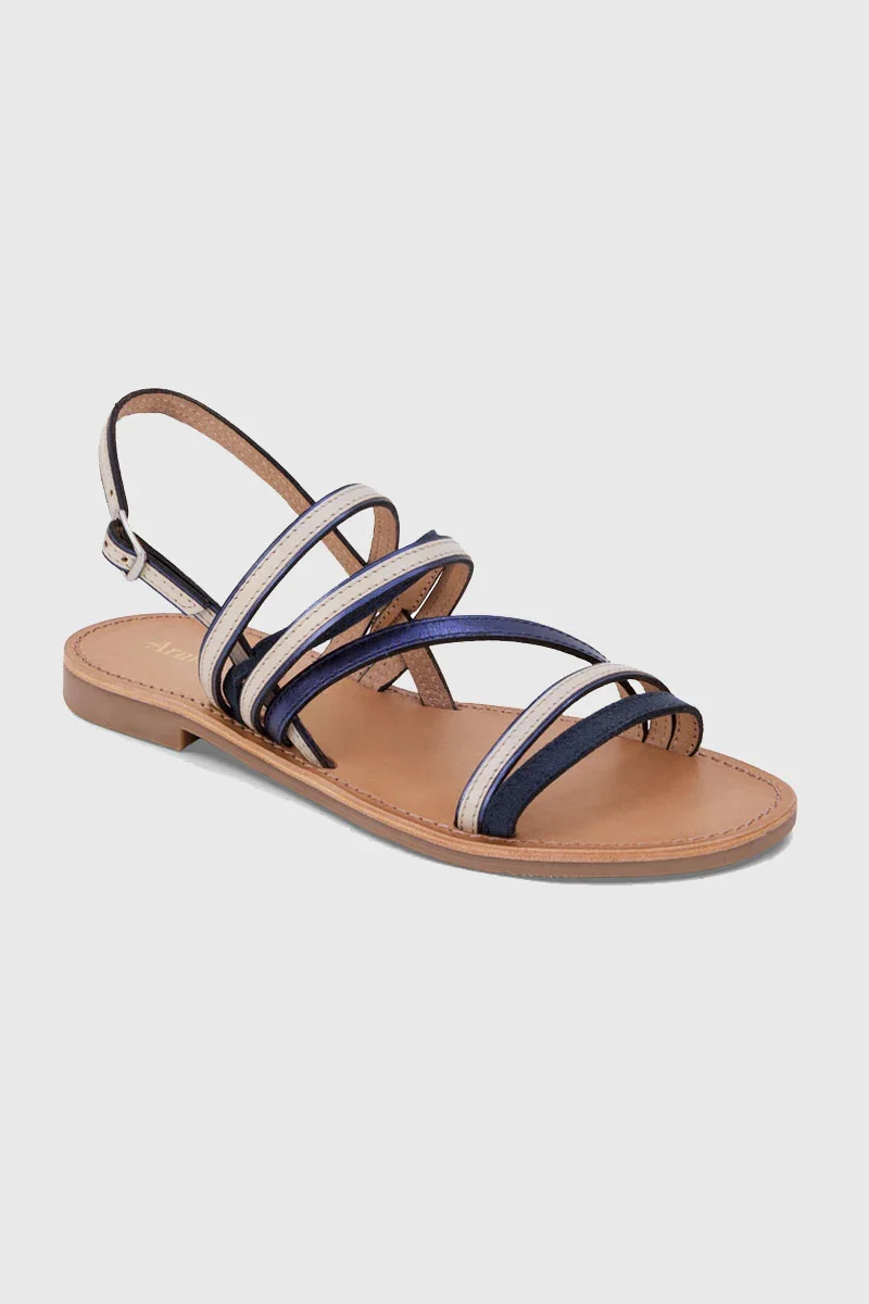 Comfortable Bleuenn sandals – leather Responsible