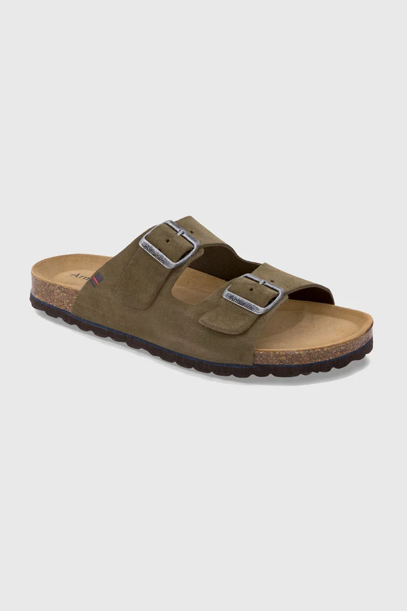 Next-Generation Zef two-strap mules – leather Casual