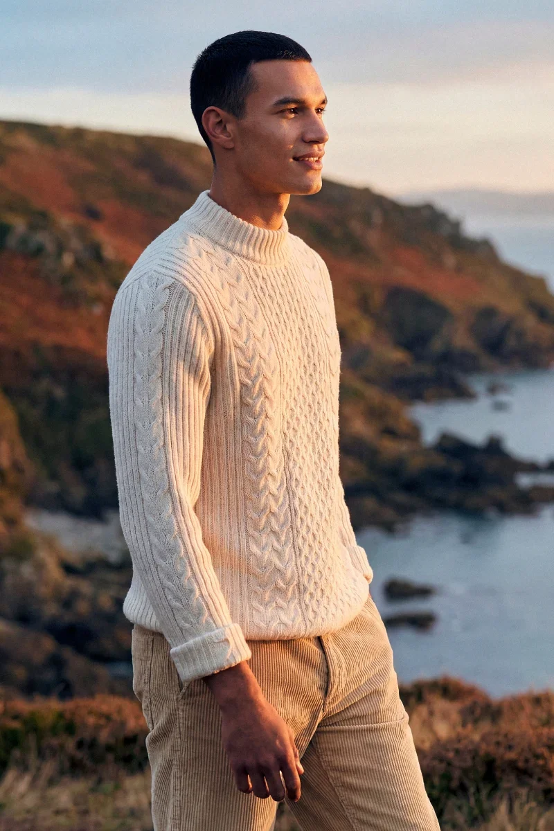 Sustainable Irish sweater – wool Premium Material
