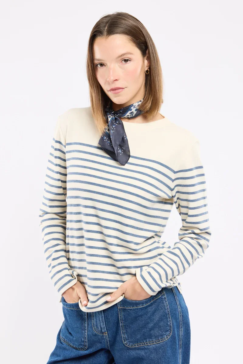 Casual Striped top – thick cotton Original