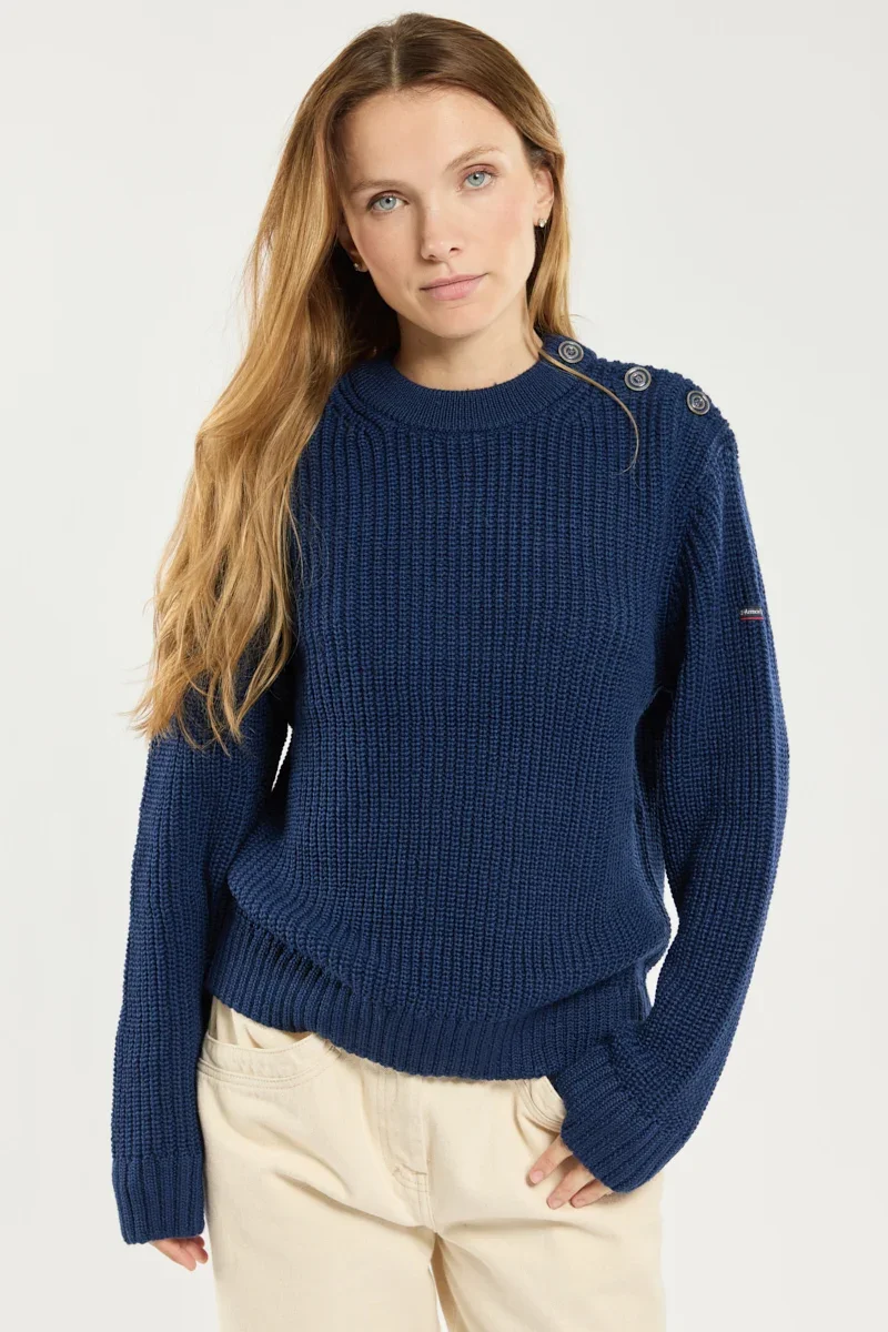 Flexible Plain sweater – wool Healthy