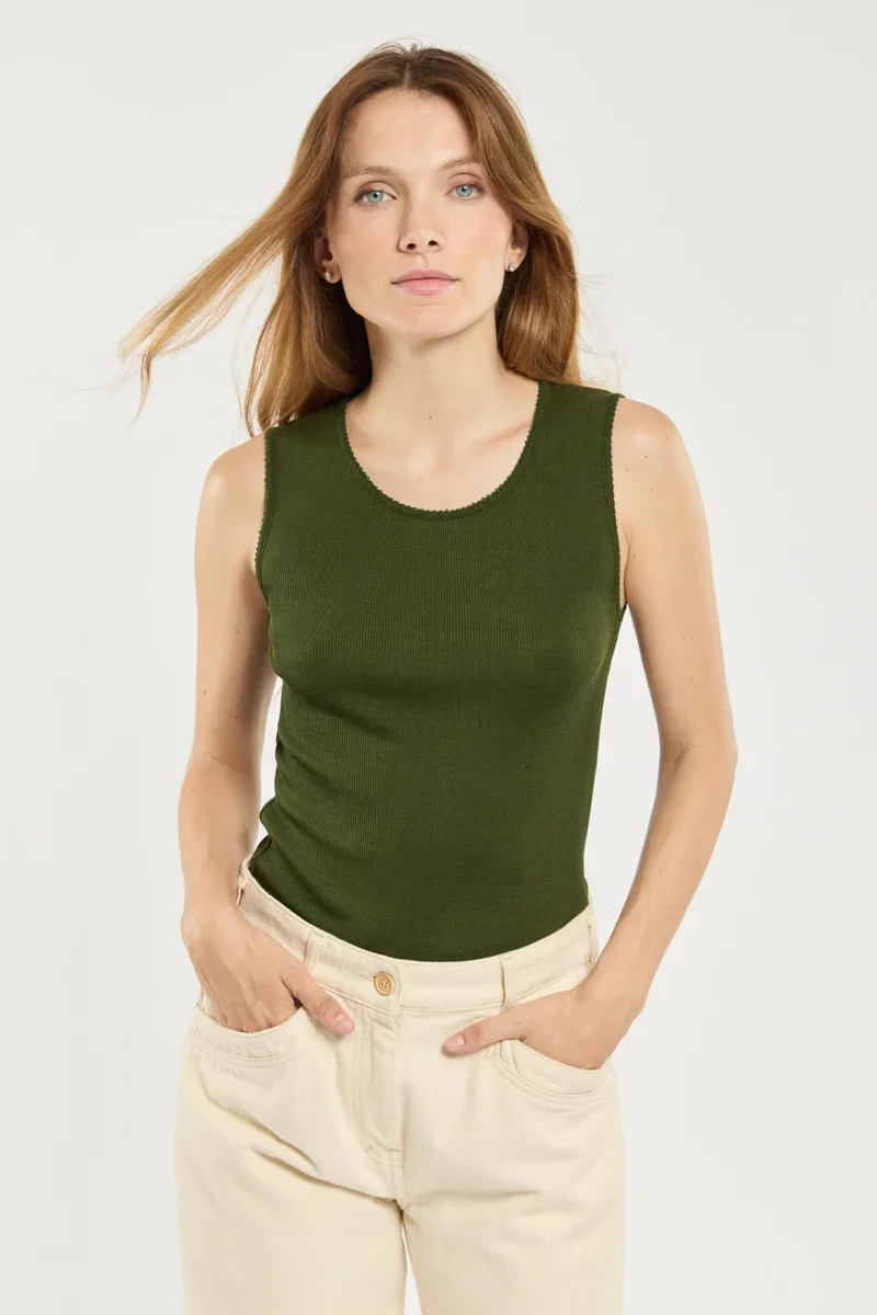 Authentic Tank top – wool and silk Contemporary