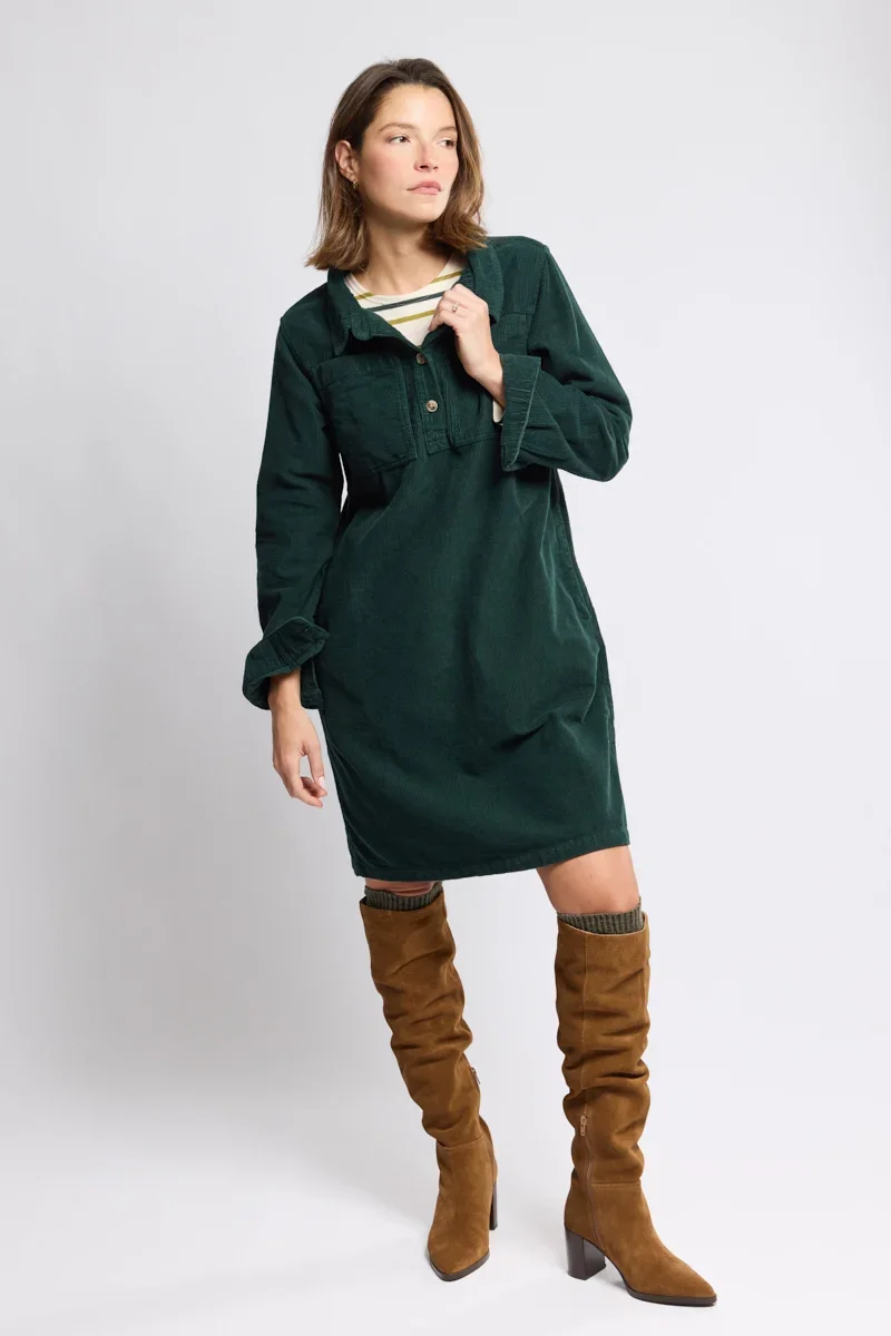 Consistent Velvet dress – cotton Next-Generation
