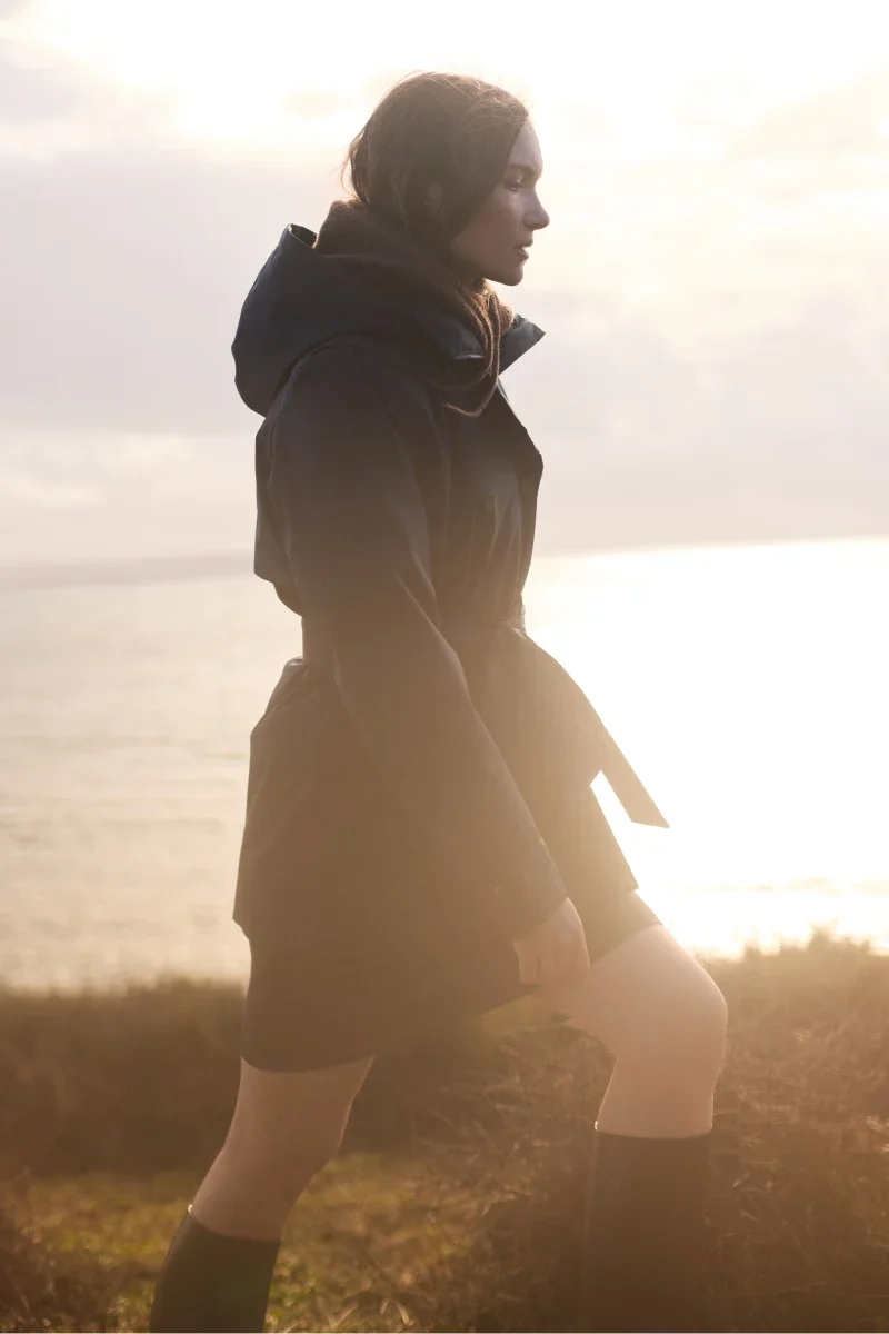 Official BROOKHILL Waterproof Trench Coat Comfortable