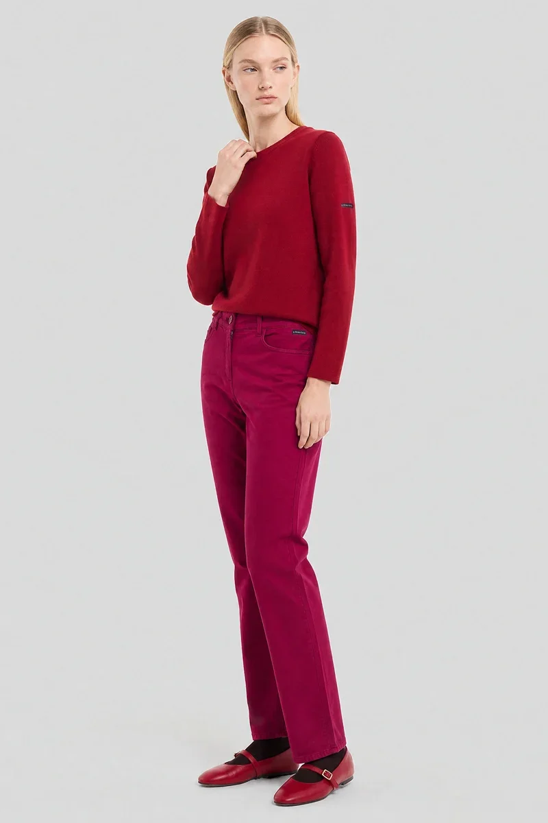 Quality Taylor straight trousers – cotton Authentic