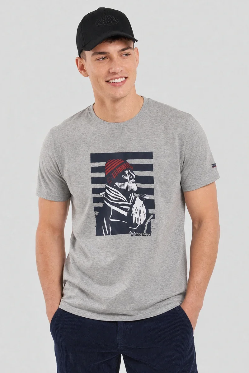 Optimized Screen-printed T-shirt – light cotton High-End