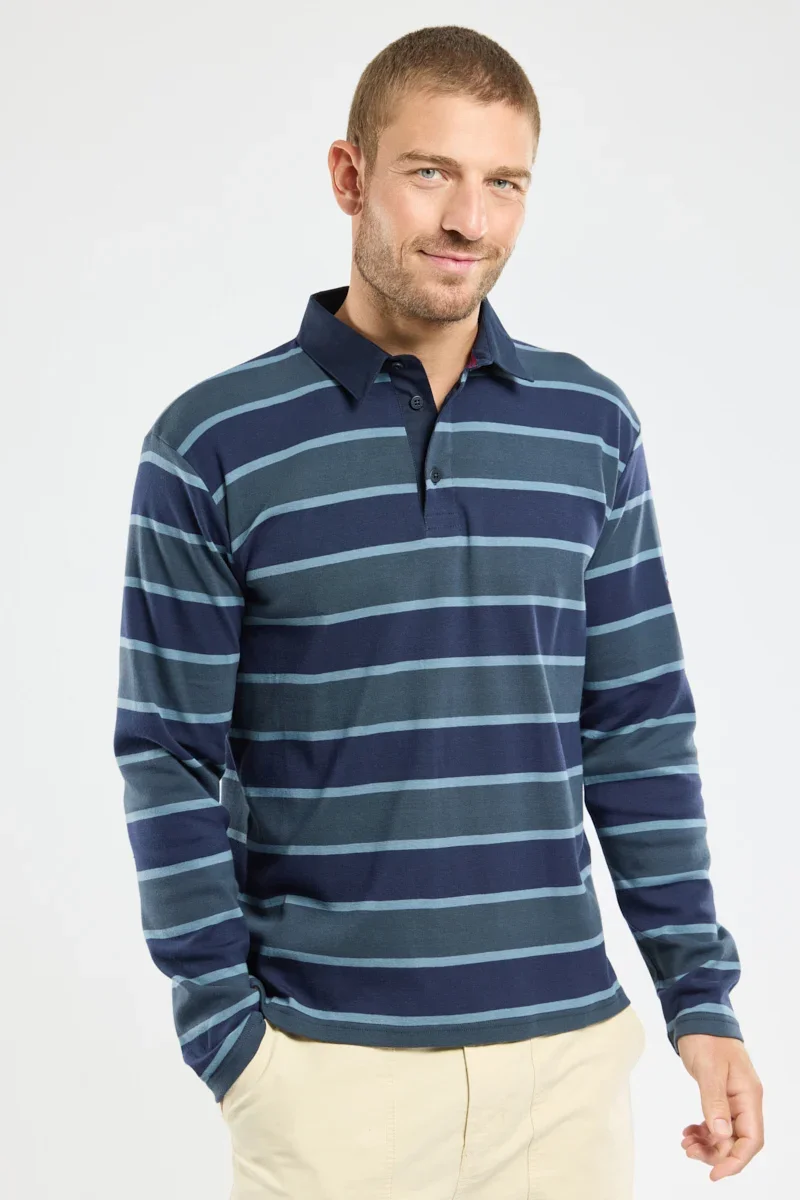 Functional Polo manches longues – coton Crafted