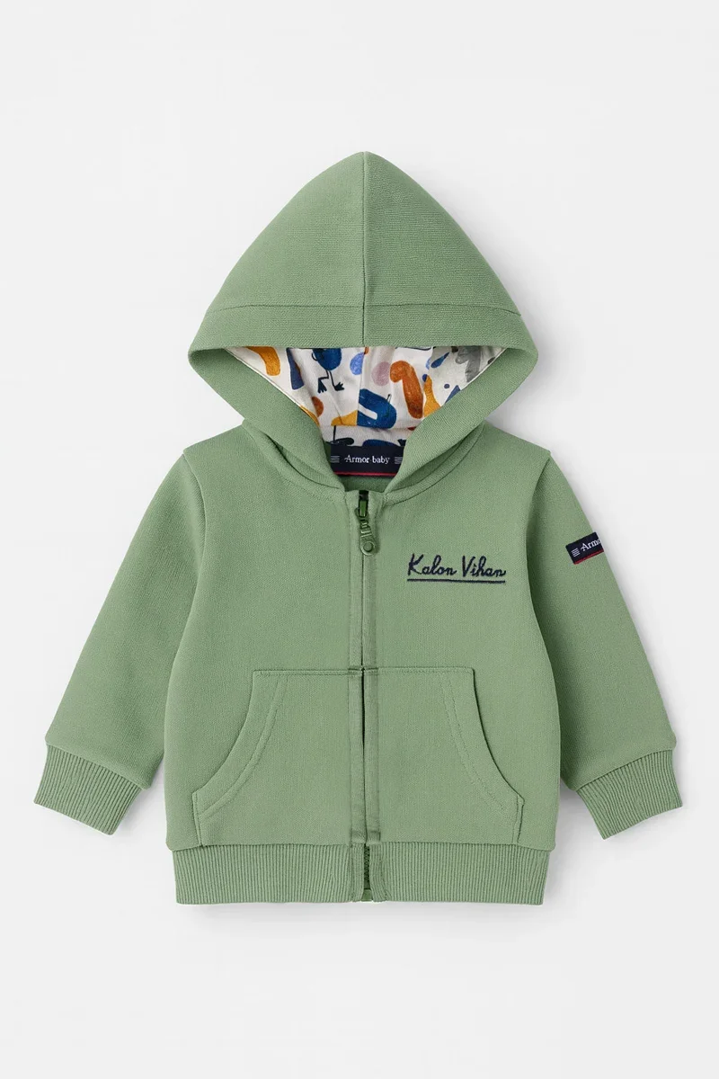 Fast Sweat zippé Baby – coton Sophisticated