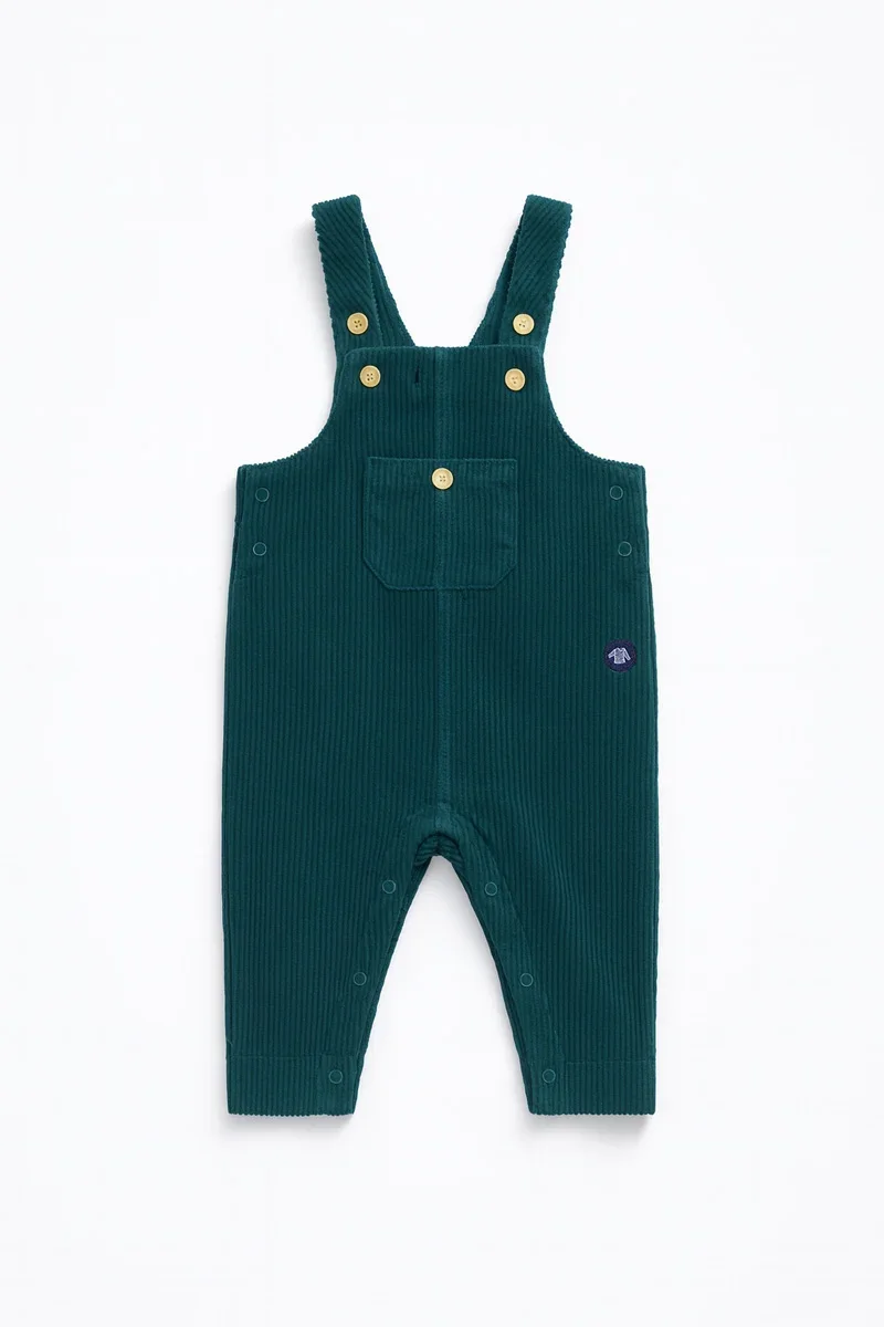 Healthy Salopette en velours Baby – coton Unique