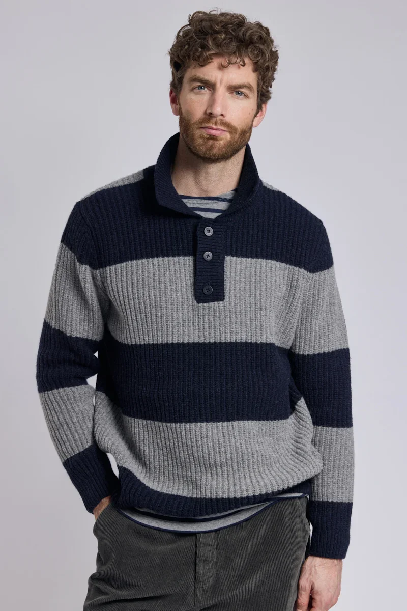 Trusted Pull col polo Heritage – laine Minimalist