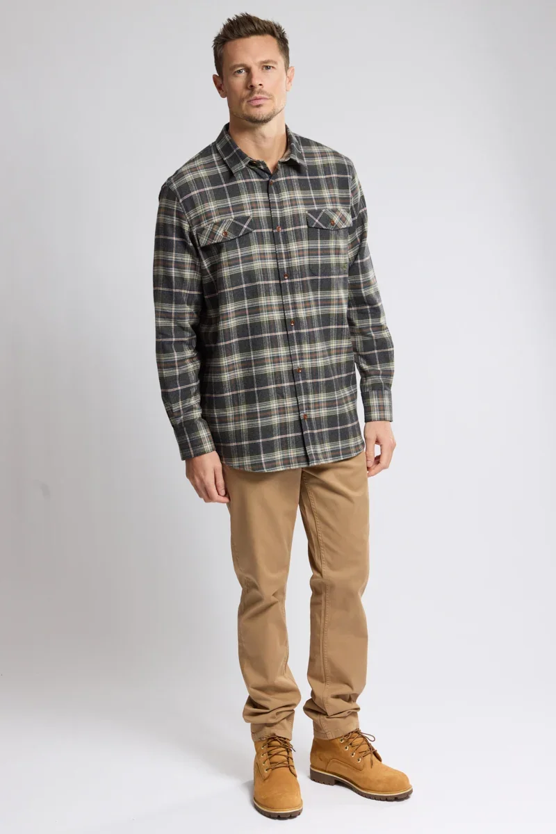 Effective Chemise à carreaux confort – coton Fine