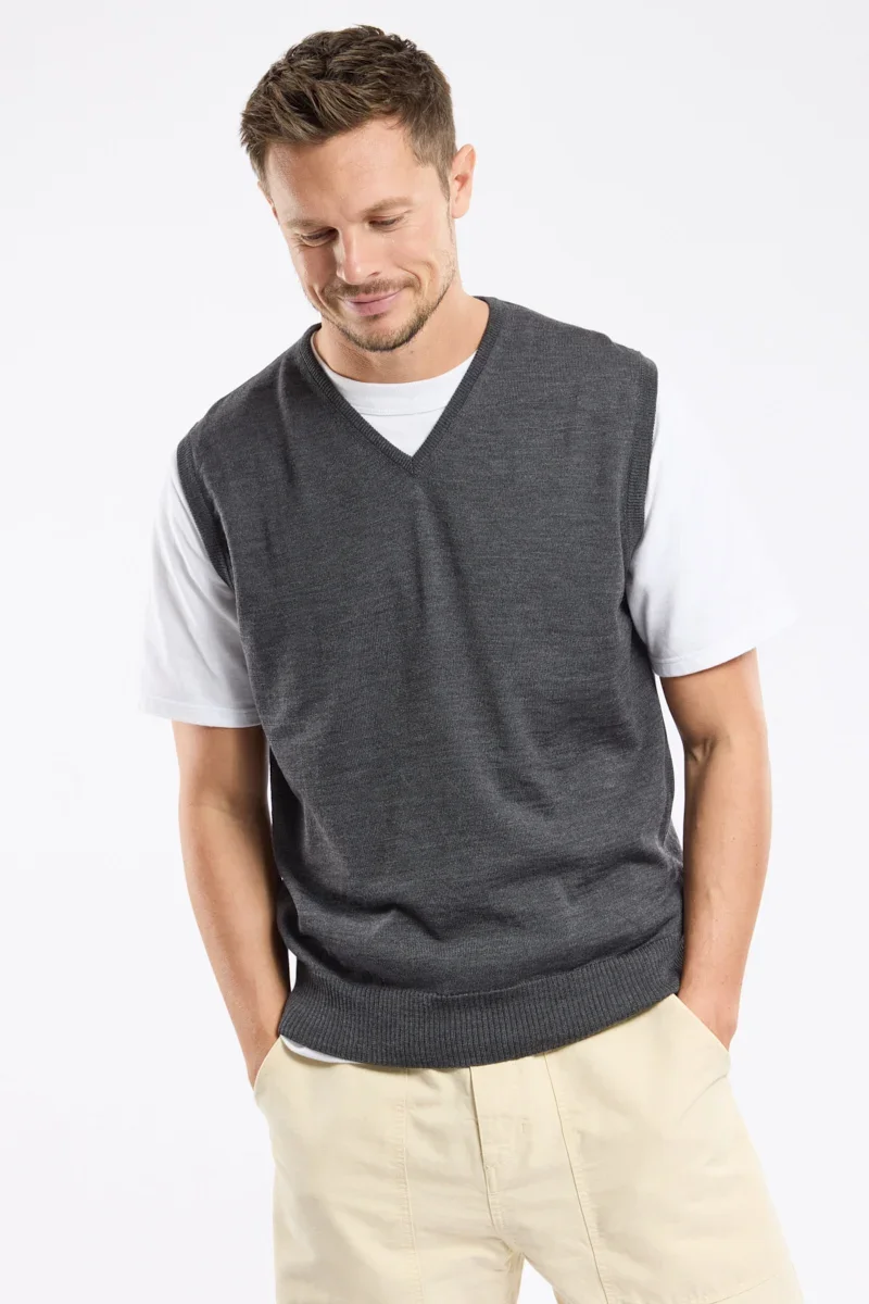 Sophisticated Pull sans manche Bérac – laine Professional