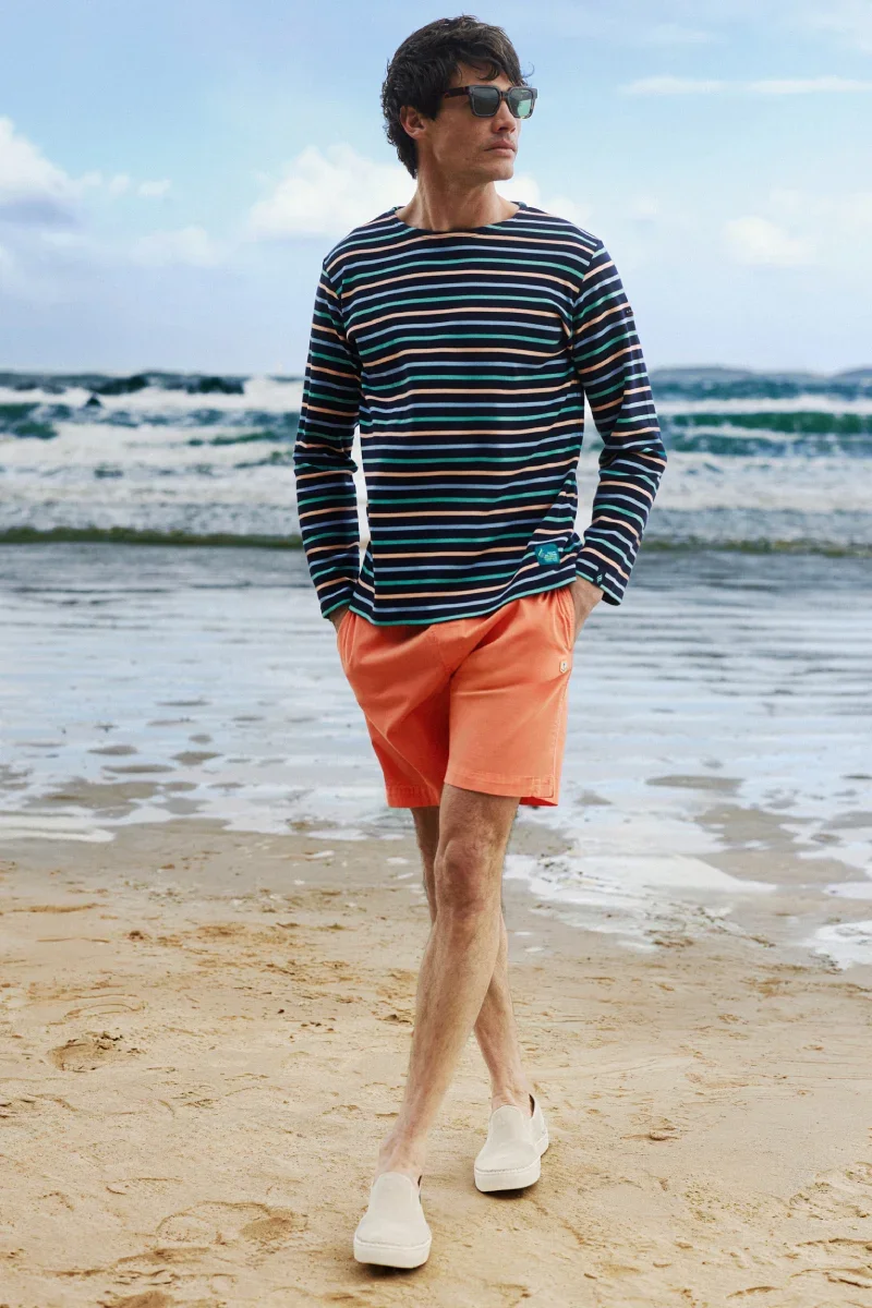 Carefully Designed Marinière 4 couleurs – coton épais Solid