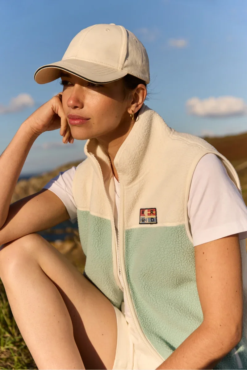 Consistent Veste polaire bi-colore MICHA – polyester recyclé Enhanced