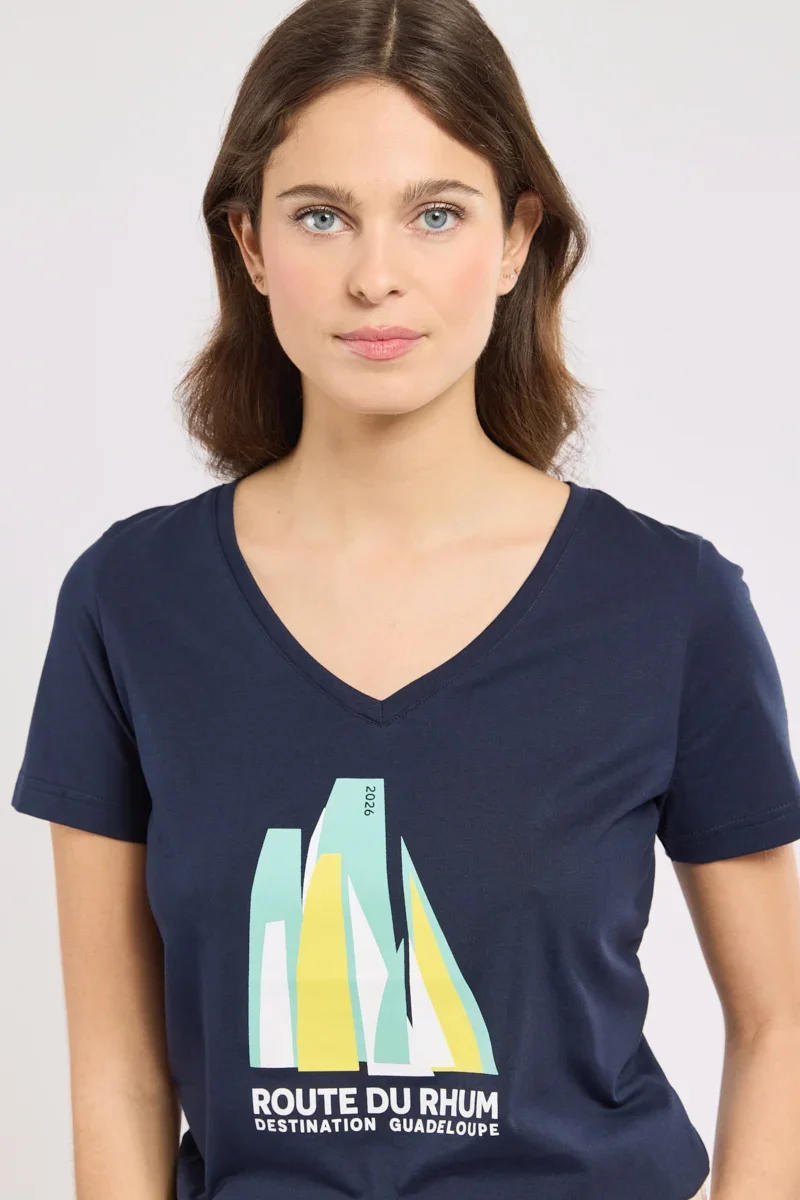 Secure T-shirt sérigraphié – Route du Rhum – Destination Guadeloupe Next-Generation
