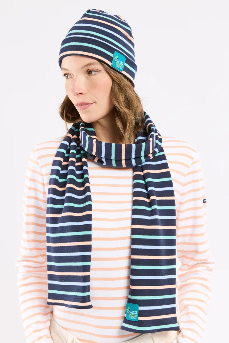 Casual Bonnet rayé – coton Premium Material