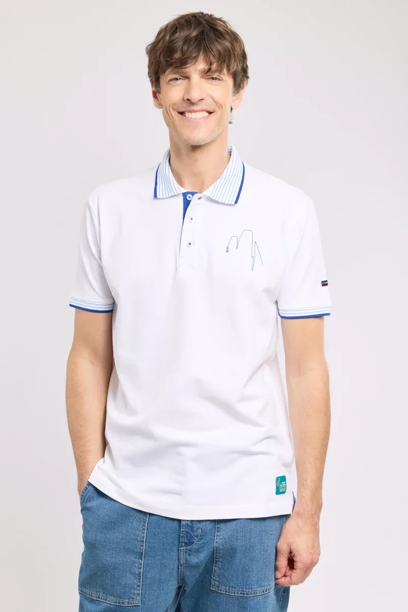 Safe Polo brodé Homme – coton Verified