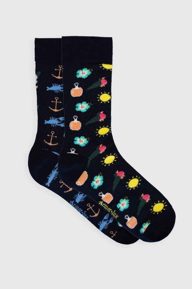 Secure Chaussettes dépareillées – coton Flexible